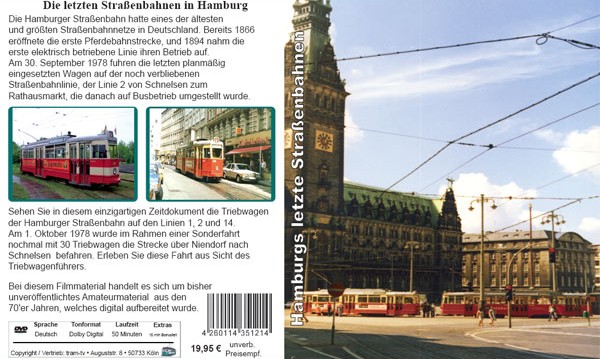 Cover: DVD Hamburgs letzte Strassenbahn