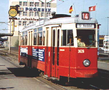 Die Hamburger Straßenbahn 