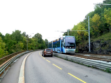 Straßenbahn in Oslo