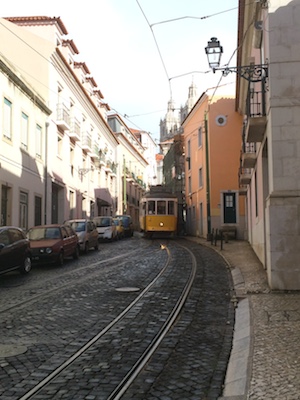 Straßenbahn in Lissabon