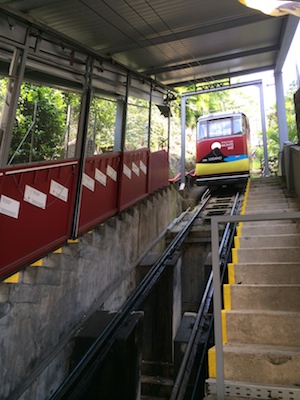 Monte-Bre-Standseilbahn (unterer Teil)