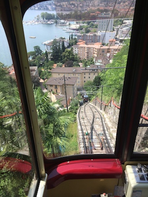 Monte-Bre-Standseilbahn (unterer Teil)