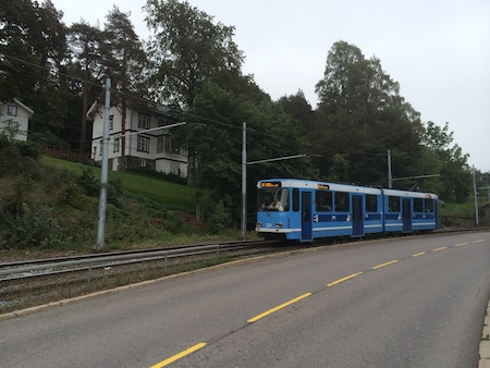 Straßenbahn in Oslo