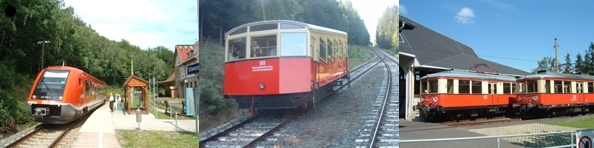 verschiedene Fahrzeuge der OBS