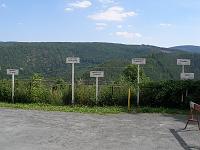  Die Hhenlinien der Bahnstrecke am Bf. Schwarzburg nachgebildet